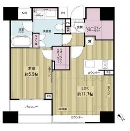 コンポジット日本橋 10階 間取り図