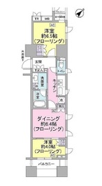 ブリリア銀座id 5階 間取り図