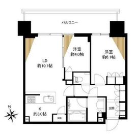 シティタワーズ東京ベイ 5階 間取り図