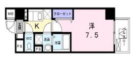 グロリア南青山 201 間取り図