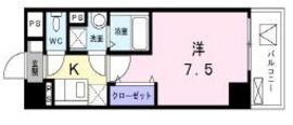 グロリア南青山 202 間取り図