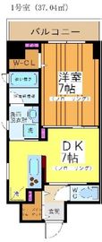 レジデンス神楽坂 602 間取り図