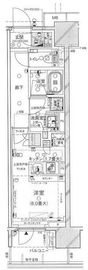 ブランズ元浅草 4階 間取り図