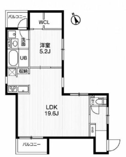 モアリッシェル代官山青葉台 102 間取り図