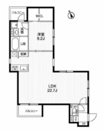 モアリッシェル代官山青葉台 204 間取り図