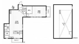 モアリッシェル代官山青葉台 501 間取り図