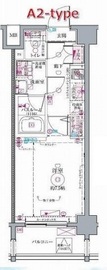 クレヴィスタ代田橋 2階 間取り図