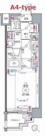 クレヴィスタ代田橋 2階 間取り図