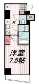 メイクスデザイン門前仲町2 2階 間取り図