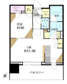 シティタワーズ東京ベイ 2階 間取り図