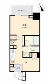 プライマル杉並方南町 204 間取り図