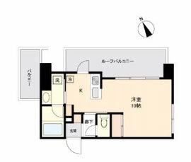 プライマル杉並方南町 603 間取り図