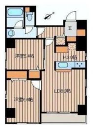 グランシャス銀座東 6階 間取り図