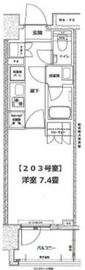 オープンレジデンシア清澄白河 2階 間取り図