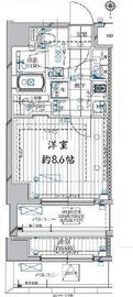 レガリス高田馬場 2階 間取り図