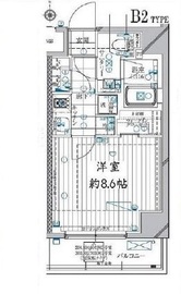 レガリス高田馬場 2階 間取り図