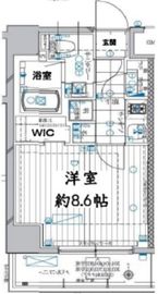 レガリス高田馬場 5階 間取り図