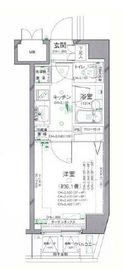 パレステュディオ渋谷ウエスト 4階 間取り図