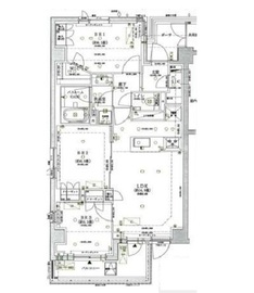 オープンレジデンシア広尾ザ・ハウス ノースコート 5階 間取り図