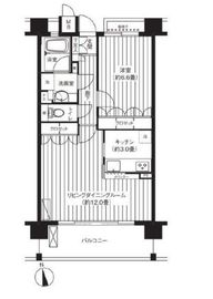 パシフィーク品川 304 間取り図