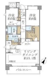 ブリリア学芸大学 3階 間取り図