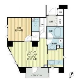 リビオレゾン小石川 2階 間取り図