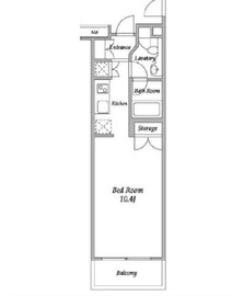 HF碑文谷レジデンス 705 間取り図