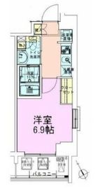 門前仲町レジデンス参番館 1105 間取り図