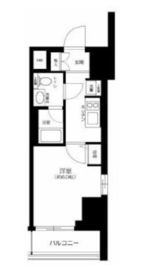 ガリシア代々木 3階 間取り図