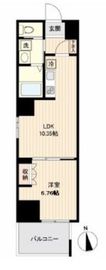 グレイヒルズ 202 間取り図