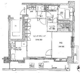 ファミール西麻布ベルファース 4F1 間取り図