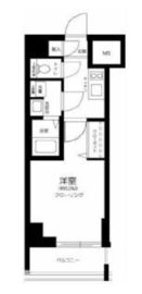 ガリシア品川 4階 間取り図