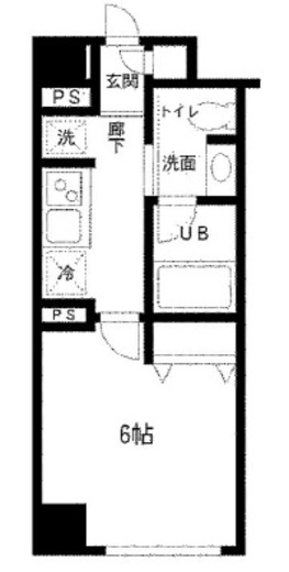 KDXレジデンス駒沢公園 405 間取り図