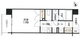 セレビア新宿御苑前 7階 間取り図