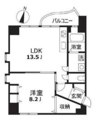 マーヴェラスガーデンコート 7階 間取り図