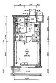 リアレスト東高円寺 202 間取り図