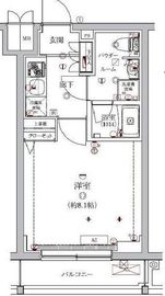 リアレスト東高円寺 503 間取り図