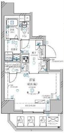 ディアレイシャス鶯谷 5階 間取り図