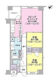 レジデンシア春日安藤坂 5階 間取り図