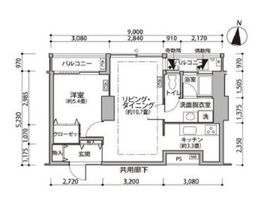 東雲キャナルコートCODAN 11-917 間取り図