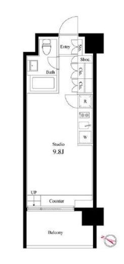 イプセ学芸大学 506 間取り図