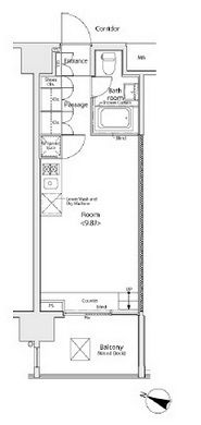 イプセ学芸大学 607 間取り図