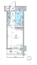 ジェノヴィア東神田グリーンヴェール 3階 間取り図