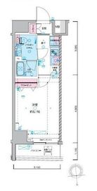 ジェノヴィア東神田グリーンヴェール 7階 間取り図