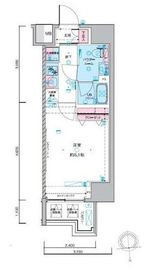 ジェノヴィア東神田グリーンヴェール 11階 間取り図