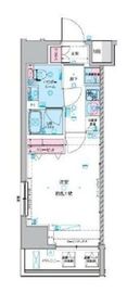 ジェノヴィア東神田グリーンヴェール 8階 間取り図