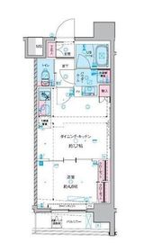 ジェノヴィア東神田グリーンヴェール 6階 間取り図