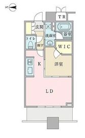 パークタワーグランスカイ 11階 間取り図