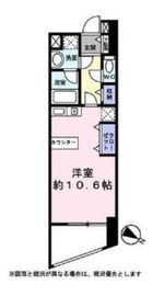 カームコート白金高輪 503 間取り図