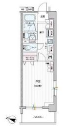 デュオステージ中落合 2階 間取り図